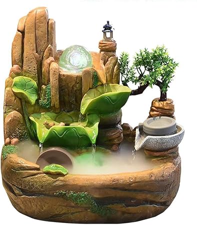 agua decorativa de efecto calmante