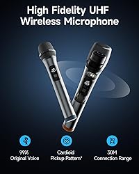 Moukey Karaoke Machine, 12" Woofer PA