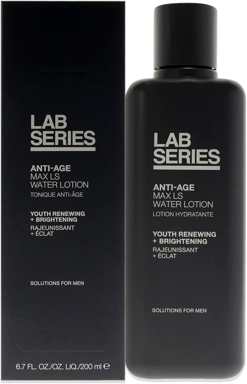 Lab Series Anti-Age Max LS Water Lotion for Men 6.7 oz Hydrating Face Toner