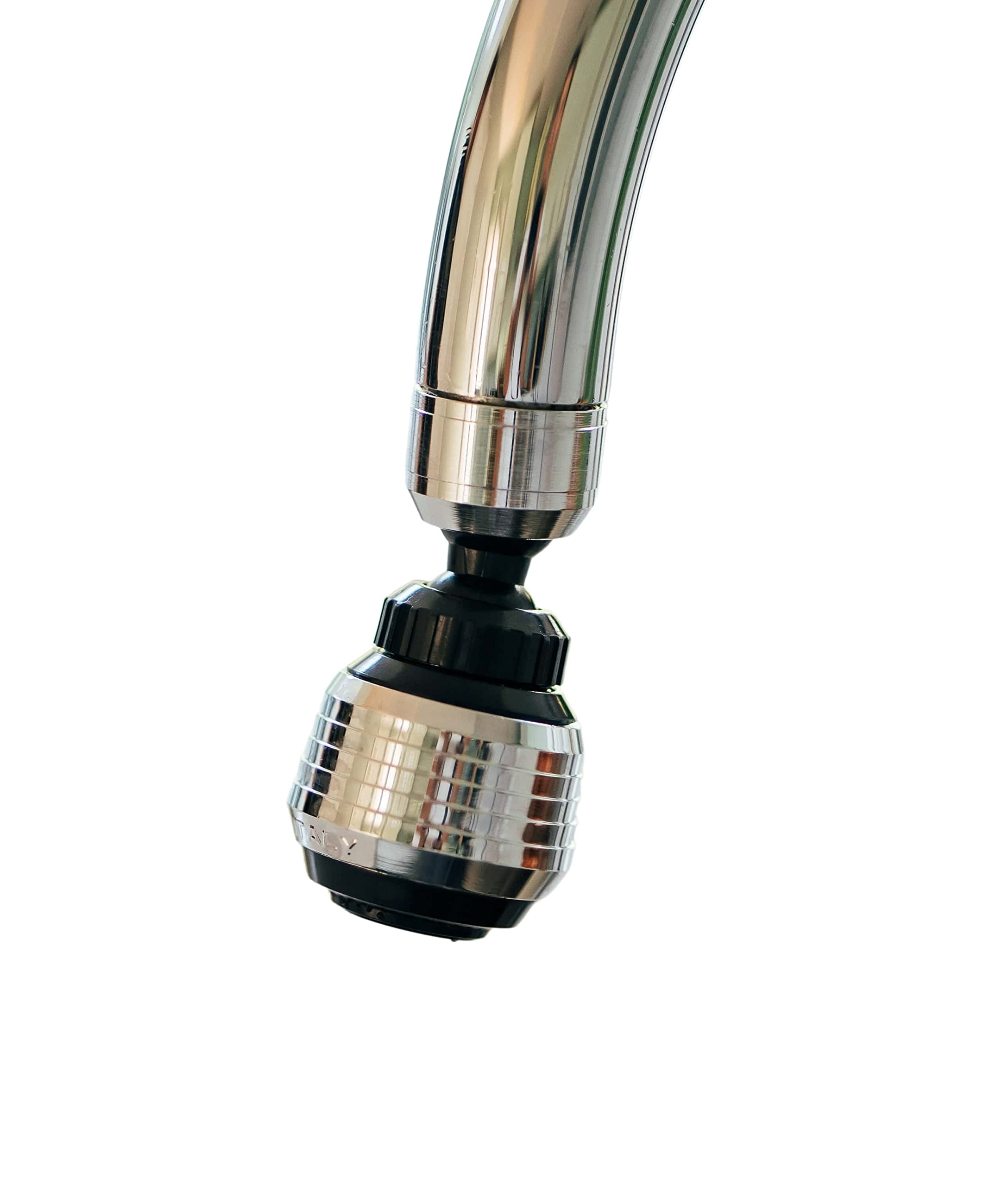 Eco-flow Solar Tap Adapter | Two Function Tap Aerator/Shower Flow with 360 Rotation | Water Saving, Fits in Mins | Italian Made