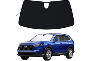 PIMCAR Windshield Sun Shade for Honda CRV 2023 2024 2025 2026 Premium 310T Reflective Polyester UV & Heat Blocker,Reduces Interior Temperature,Custom Fit Foldable with Storage Pouch