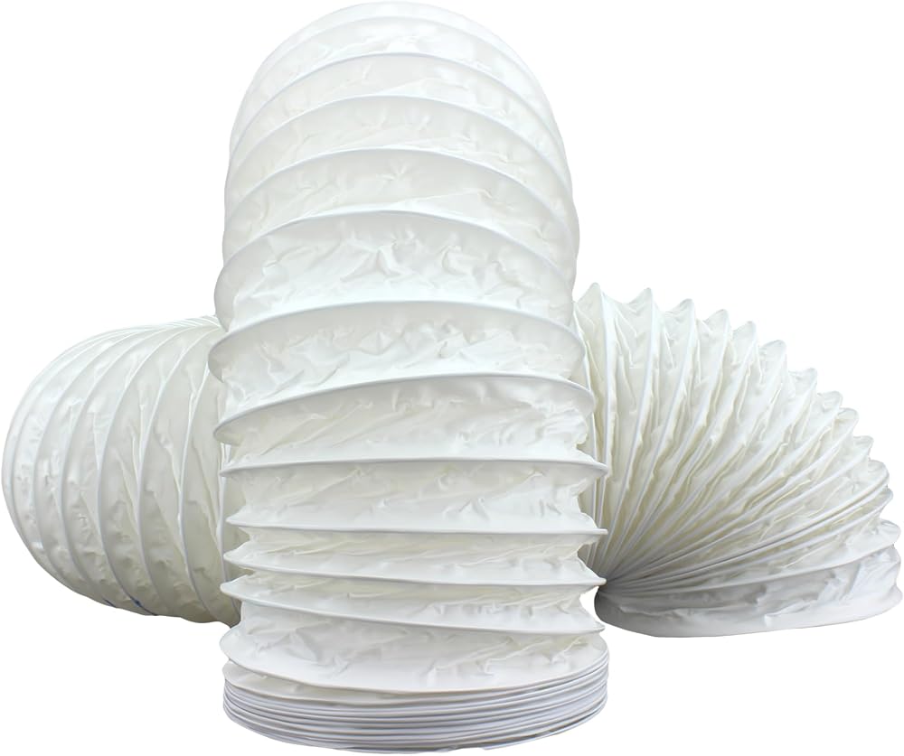 Fantronix Flexible Vent Hose 150mm 6in Universal 3m Length