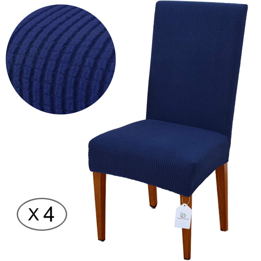 Stretch-Stuhlhussen Set (4 Oder 6 Stück) – Abnehmbar, Waschbar, Für Esszimmerstühle, Hotel, Party