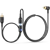 Mellbree Magnetic Cord for Electric Shield Heated, Snowmobile Helmet Heated Shield Cord Replacement Electric Shield Wire 150c