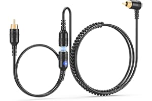 Mellbree Magnetic Cord for Electric Shield Heated, Snowmobile Helmet Heated Shield Cord Replacement Electric Shield Wire 150c