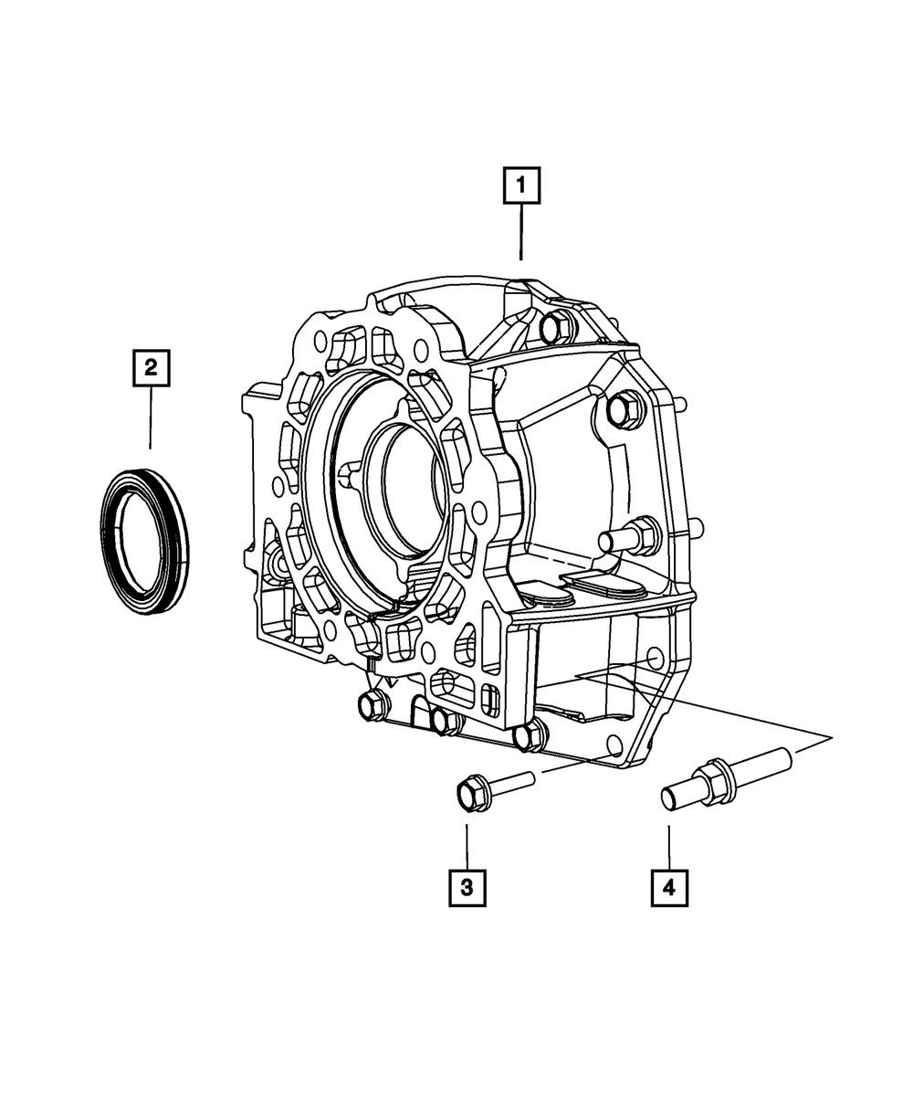 MOPAR 5211 9498AA, Auto Trans Extension Housing Sello