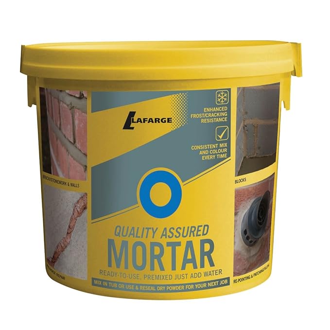 Lafarge Ready to Use Mortar 5kg Amazon.co.uk DIY & Tools