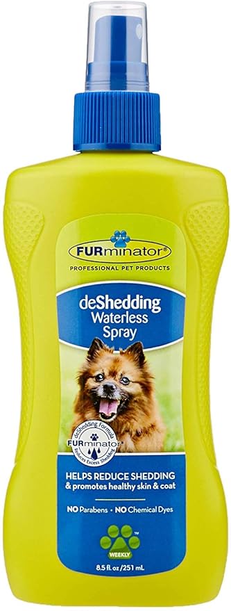 deshedding waterless spray