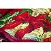 asunflower Christmas Mantle Scarf with Tassel Trim for Holiday Fireplace Decoration, Candles