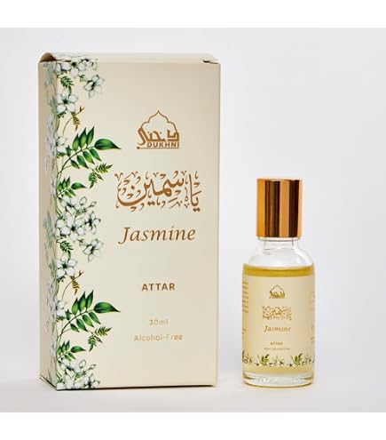Parfum Attar Ahsan Jasmine Fresh - 6 Ml, Naturel, Expiration Décembre 2027