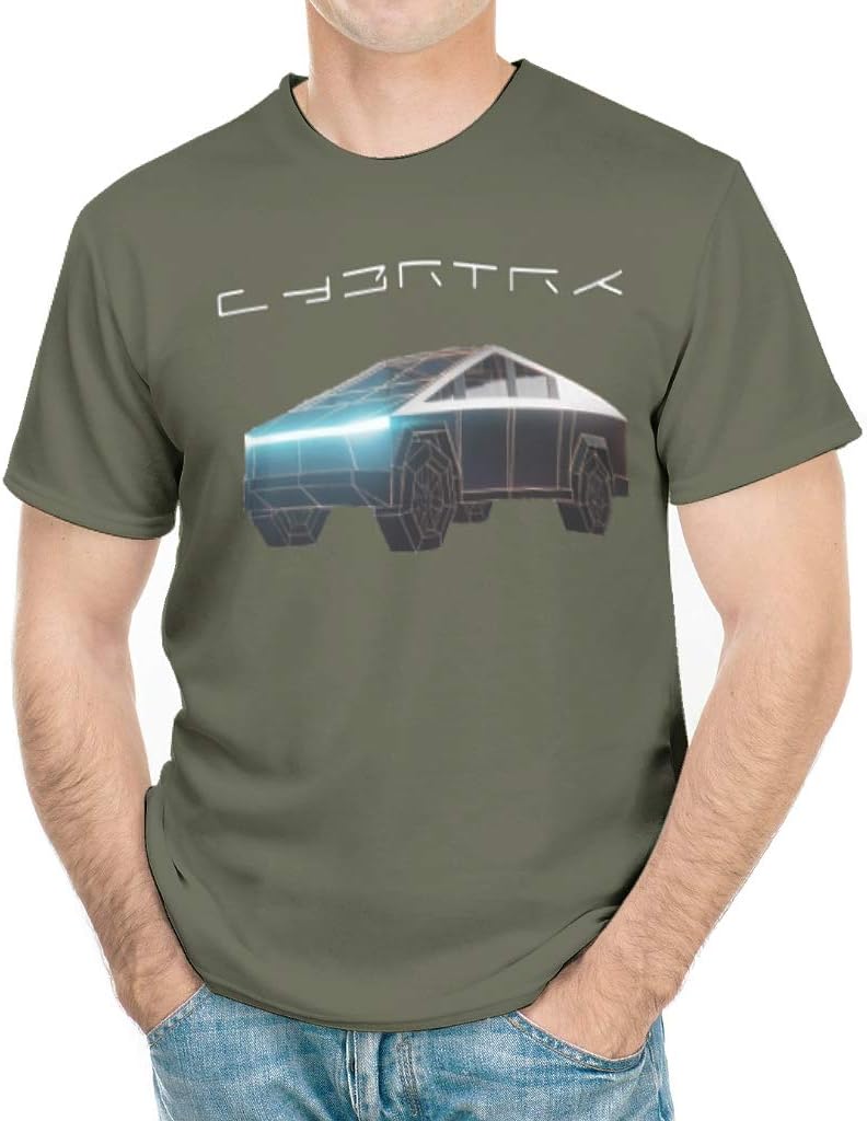 GydiaGarden Cybertruck (Oh Lord Won't You Buy Me A.) Men's Cotton Funny T Shirt