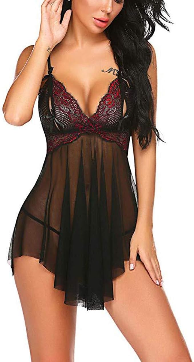 sexy transparent night dress