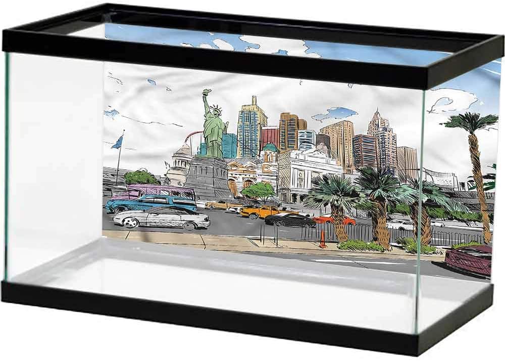 homecoco HD Aquarium Background USA,July Fourth Freedom Day Double-Sided Adhesive Wallpaper