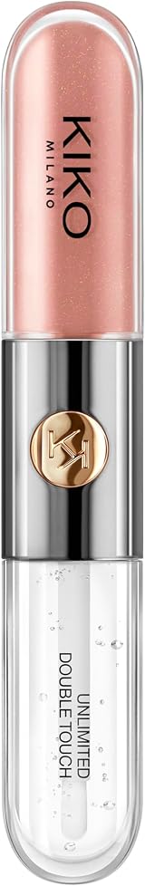 KIKO Milano Unlimited Double Touch 102 Liquid Lipstick Base & Lip Gloss Duo view 2