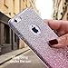 MILPROX Bling Glitter Pretty Sparkle 3 Layer Hybrid Anti-Slick/Protective/Soft Slim TPU Case Compatible with iPhone 6s Plus / 6 Plus