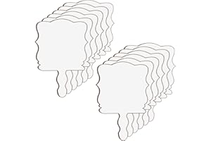 Anglechic 12 Pcs Sublimation Christmas Fans Blank Class of 2025 Gifts DIY Hand Paddle Fan with Wood Photo Frame for Celebrate Xmas Wedding Party(Novel,7.9 x 5.9 Inches)