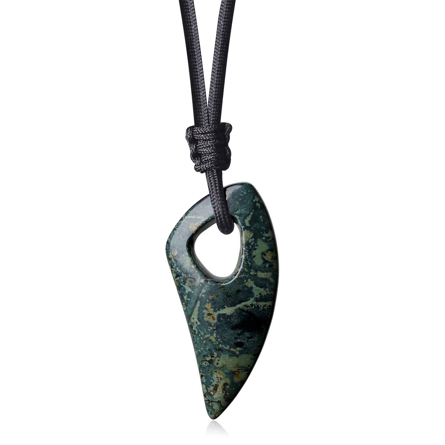 COAI Amulet Kambaba Jasper Stone Necklace for Men Women โ image 1