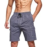 STICKON Mens Swim Trunks Quick Dry Summer Beach Shorts Board Shorts with Pockets