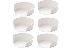Modern Multi-Functional Kitchen Prep Bowls with Pour Spout, Food Prep Bowls for Cutting Board Slim-Profile Stacking Design Sa