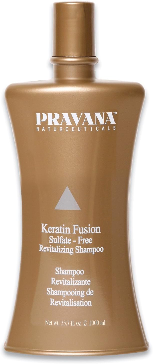 Pravana Keratin Fusion Sulfate Free Revitalizing Shampoo - 33.7 oz / liter