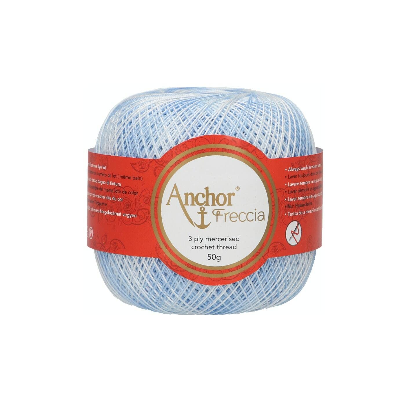 Anchor 4787016-01212 Crochet Yarn, 100% Cotton, 1212, Thickness 16, 8 kg