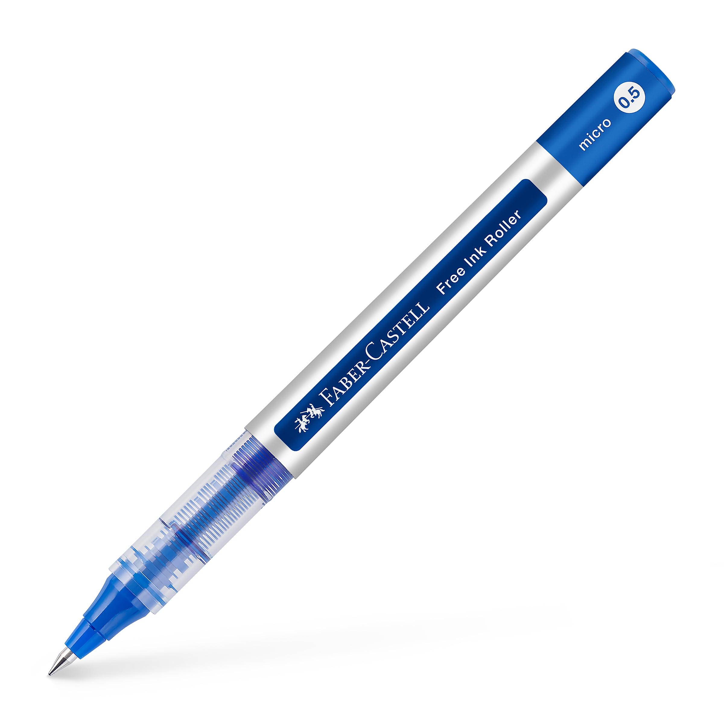 Faber-Castell Free Ink Roller Pen 0.5mm - Blue, 348501