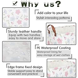 FXOLCSHE Rectangular Flower Basket,kids laundry