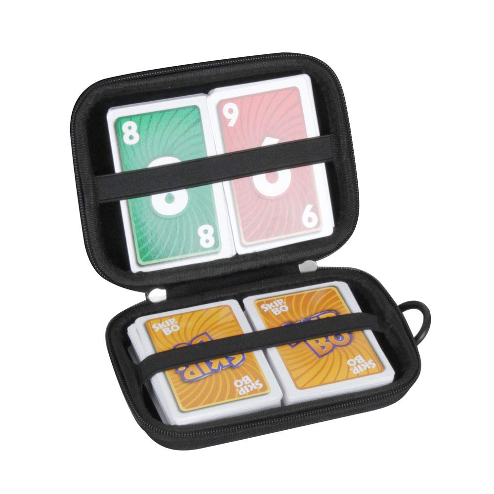 HERMIT SHELL Hermitshell Hard Travel Case for Skip BO Card Game - Not Including Cards
