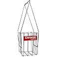 GAMMA Tennis BallHopper, Racquet Sports Ball Hoppers for Easy Pick Up, Carrying, and Storage, Durable, Convenient, Heavy-Duty Construction, Multiple Colors, Pickleball Hoppers