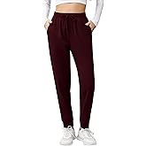 Missufe Sweatpants Women Workout Lounge Joggers Athletic Cinch Bottom Pants with Pockets