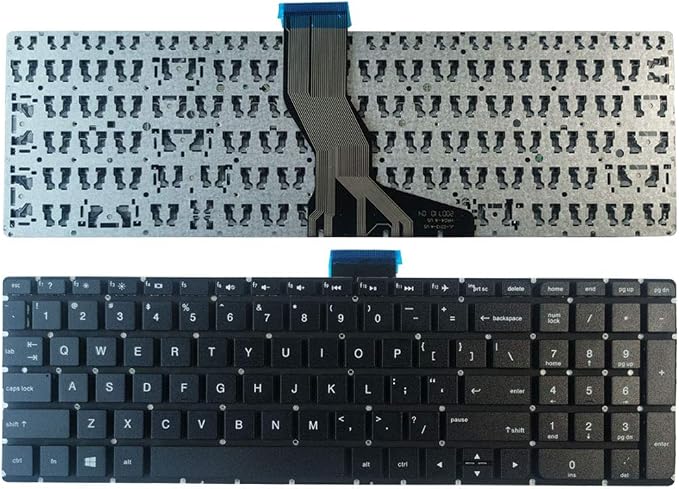 Laptop Replacement Keyboard Fit HP Envy 15-AE 15-AE000 15T-AE000 15T-AE100 15-AE041N 15-AE042NR 856029-001 809032-001 US Layout No Backlight