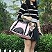 Portable Pet Carrier Airline Approved - Travel Pet Carrier with Bottom Cushion Pad Cat Carrier Puppy Carrier Under Seat Cat in a Bag Carrier Soft Sided Pet Carrier for Small Dog, Kitten, Rabbit, Cat