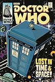 Doctor Who TARDIS Comic Book Cover Art Sci Fi British TV Television Show Poster Print 24x36 by Culturenik