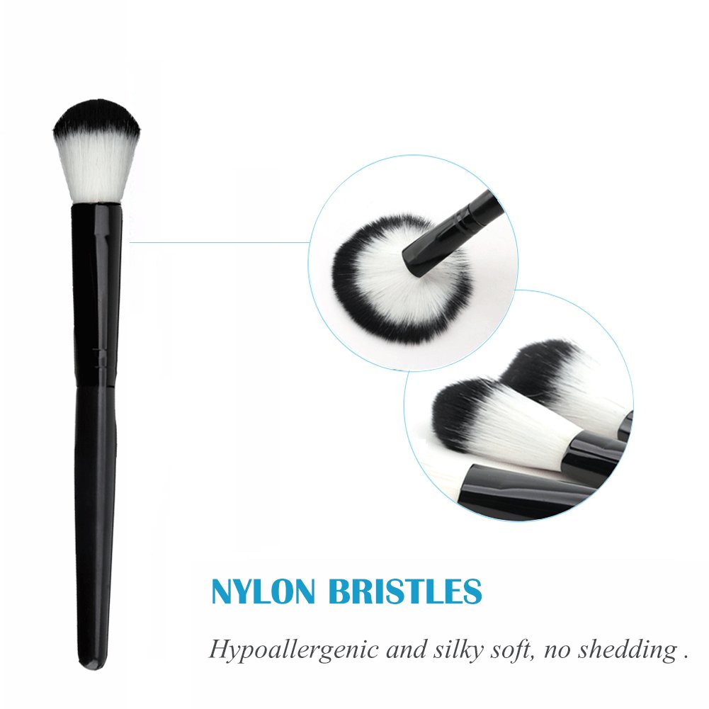 Makeup Brush Set, SUAYLLA 18 Pieces Professional Kabuki Brushes For Eyeshadow Foundation Blush Powder Liquid Cream Blending