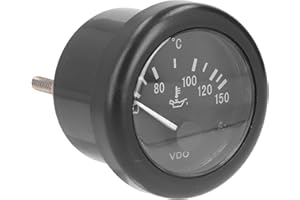 Oil Temp Gauge 2" 52mm 50‑150℃ Range Mechanical Car Water Oil Temperature Gauge ABS Coolant Thermometer Temp Meter for Car Tr