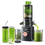 Cold Press Juicer with 8 Juice Bottles