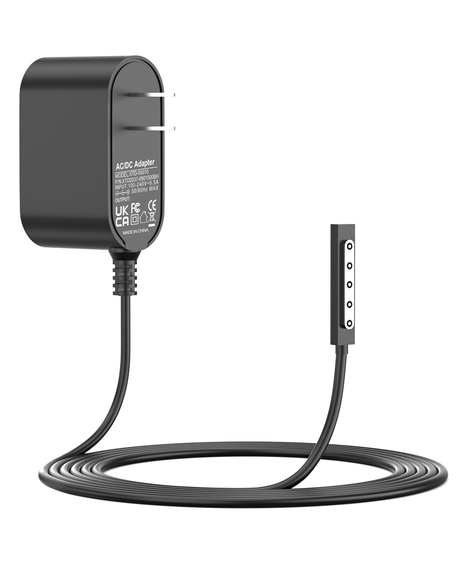 Photo 1 of Replacement for Surface RT Charger Compatible with Surface Pro1 Pro2 Charger 12V 2A 24W, Replacement for Microsoft Surface 1512 1516 1536 Charger Cord ?UL Listed?