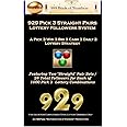 929 Pick 3 Straight Pairs Followers System: A Pick 3 Win 3 Big 3 Cash 3 Daily 3 Lottery Strategy