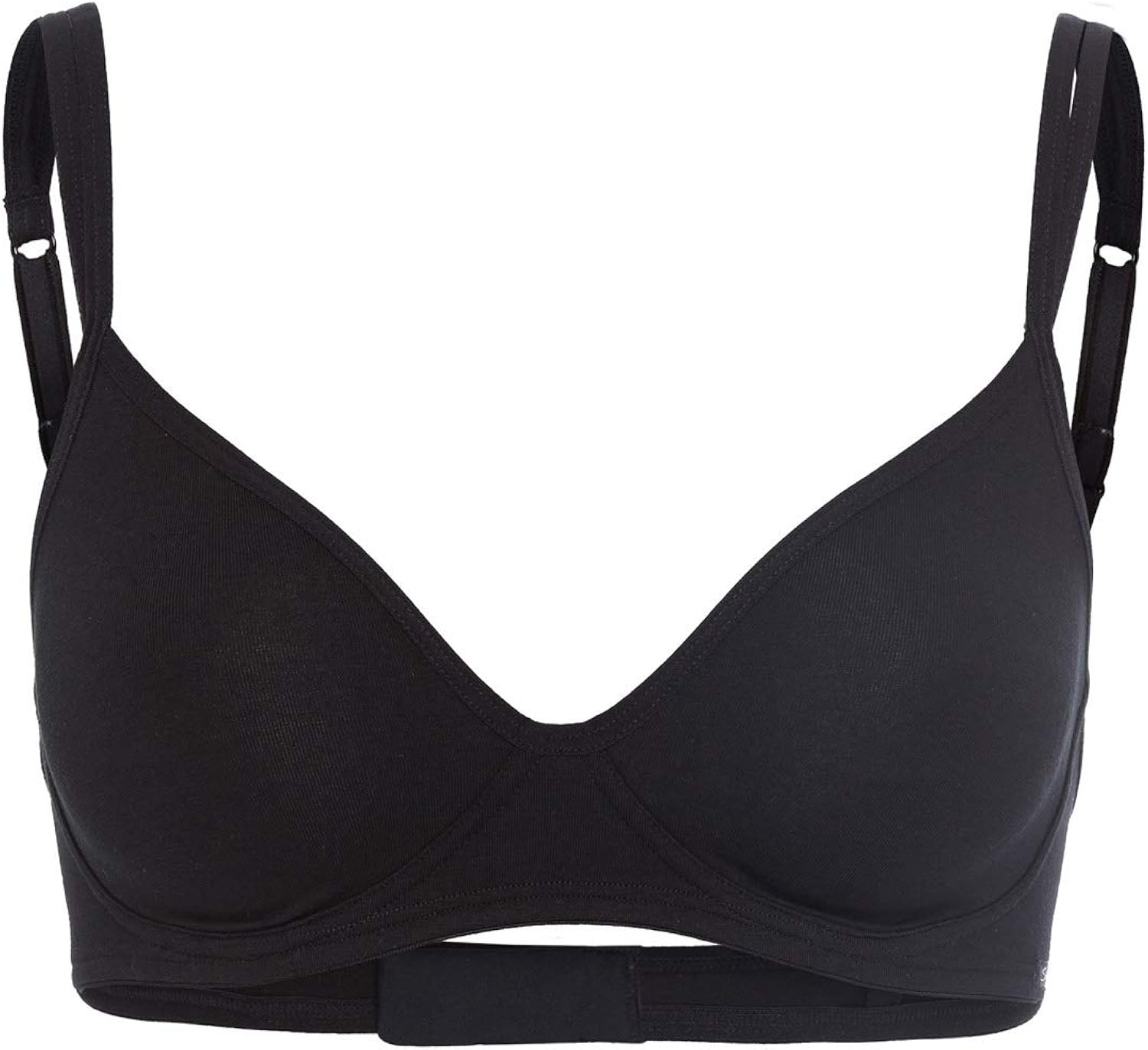Skiny Damen SoftBH Essentials Women mit gemoldetem Cup Black, 70, B