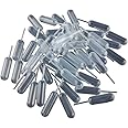 Yueton 50pcs Clear 4ml Liquid Dropper Pasteur Pipette, Plastic Squeeze Transfer Pipettes