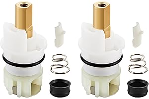 FEMAR RP25513 Faucet Cartridge Replacement Kit for Delta two handle faucet repair kit Includes RP4993 Seats and Springs, 2 Pack