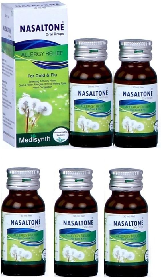 NASALTONE Oral Drops -Pack of 5