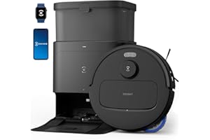 ECOVACS DEEBOT N30 Omni Robot Vacuum and Mop, 10000Pa Suction, TruEdge Adaptive Edge Mopping, ZeroTangle 2.0 Technology, Self