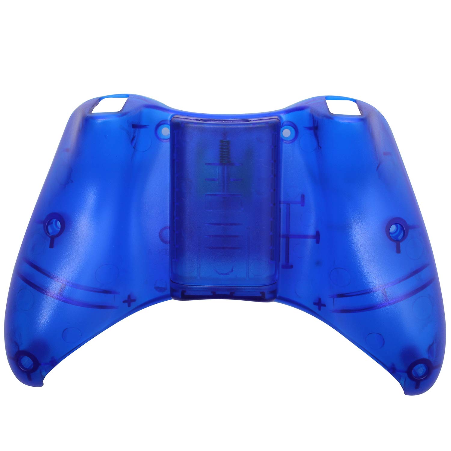 OSTENT Ersatzgehäuse Shell Buttons Kit kompatibel für Microsoft Xbox 360 Wireless Controller - Farbe Blau