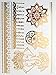 Modern Boho Metallic Tattoos Flash Huge Collection (Yoga Collection), Gold/Silver, 5 Sheet