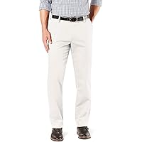 Dockers Men's Straight Fit Signature Lux Cotton Stretch Khaki Pant