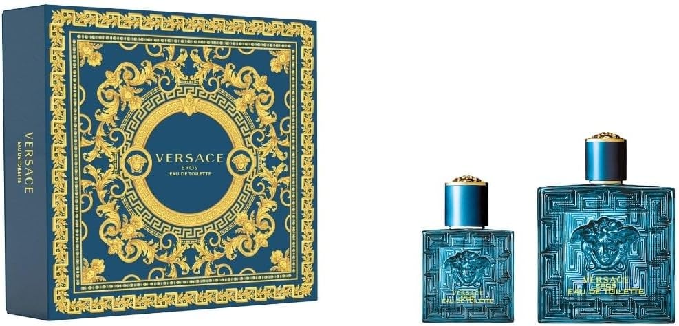 Versace Eros Eau de Toilette Gift Set 2023 Men's Fragrance 100ml