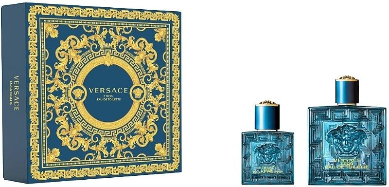 Versace Eros Eau de Toilette Gift Set 2023 Men's Fragrance 100ml