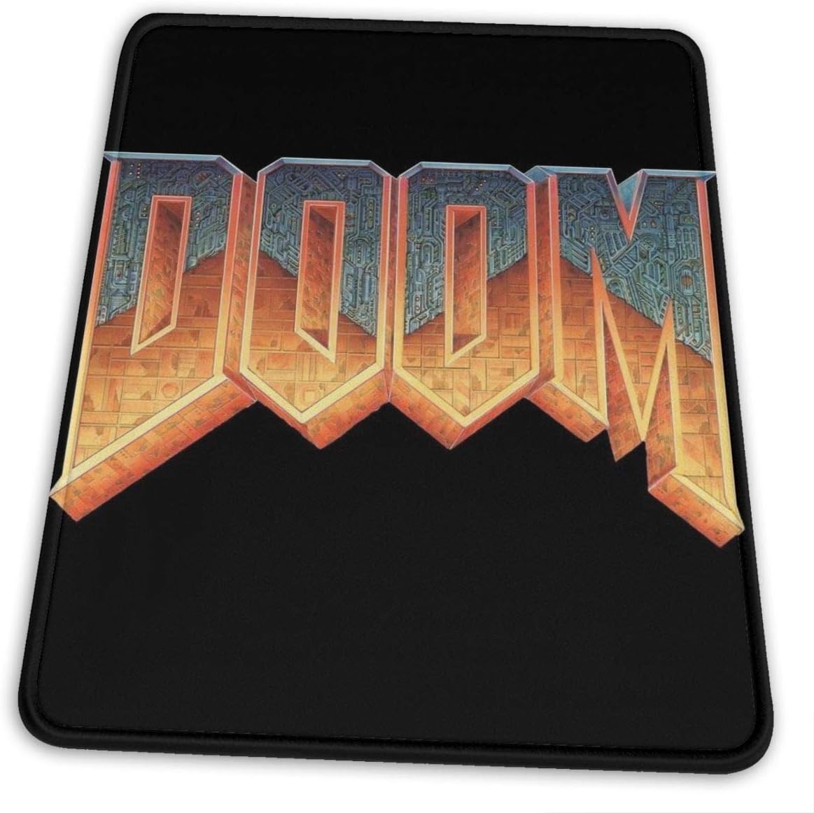 Doom Retro Logo - Hemming The Mouse Pad 10 X 12 Inch Esports Office Study Computer