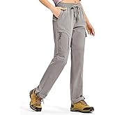 YSENTO Womens Cargo Pants Lightweight Water Resistant Quick Dry Camping Travel Hiking Pants with Pockets